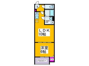 CORTESIA東今里の物件間取画像